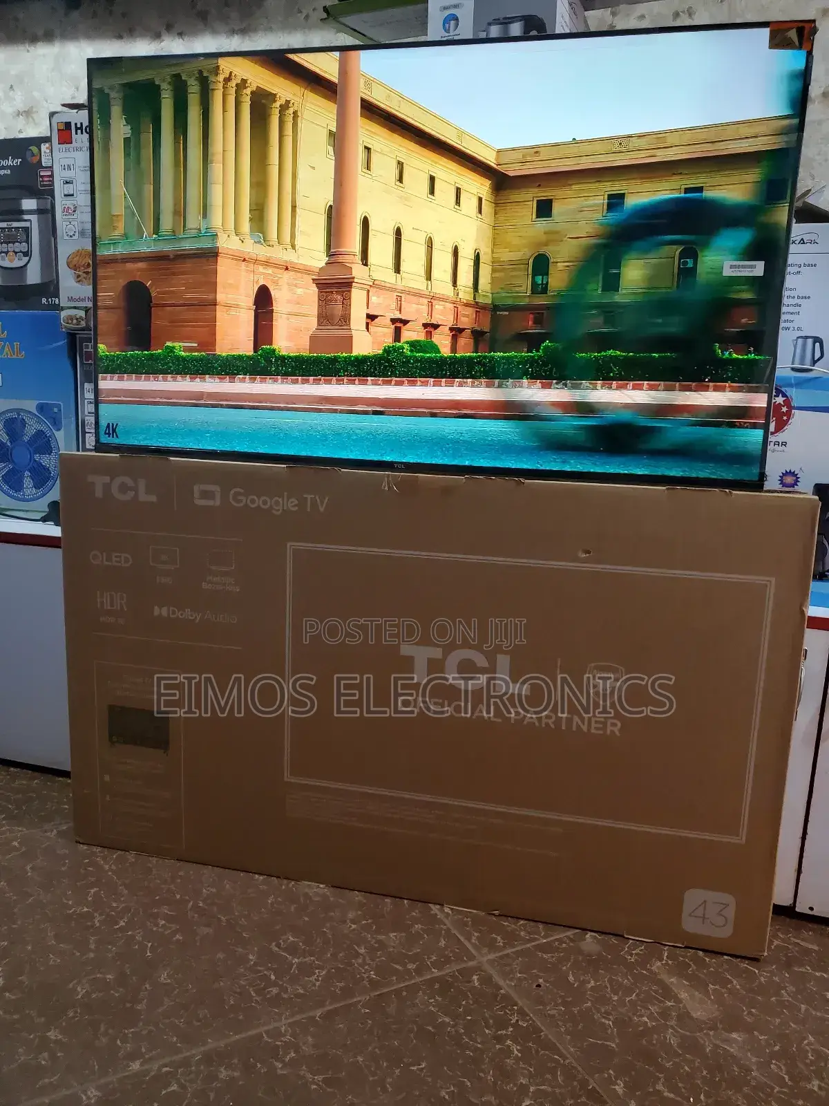 43" Smart Tv-Clear Picture and Smart Features