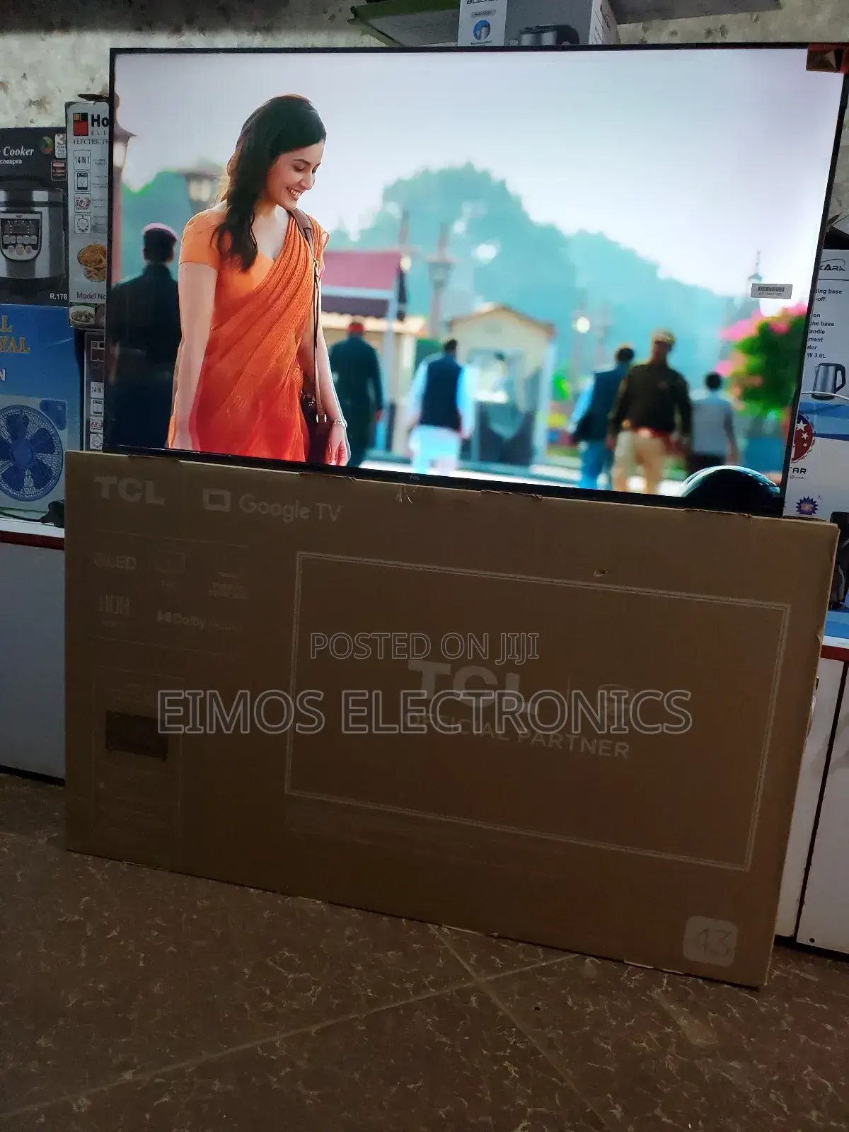 43" Smart Tv-Clear Picture and Smart Features