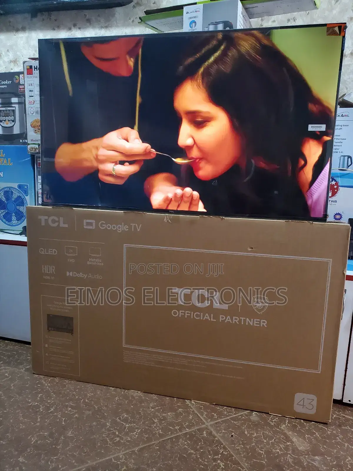 43 Inch Smart Android Tv Brand New TCL