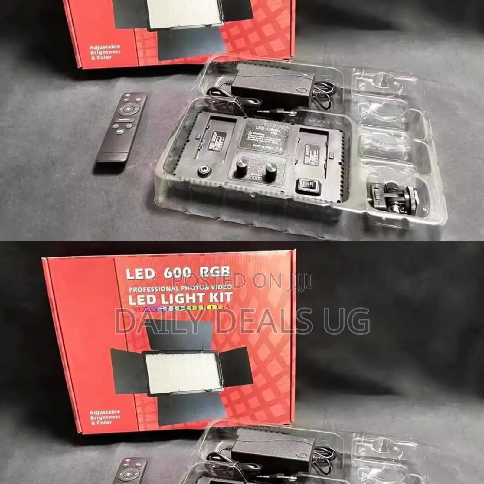 Arecolo Led 600 RGB Professional Photo and Video Led Light Kit