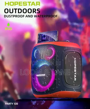 Hopestar Ultimate Heavy-Duty Bluetooth Speaker With Karaoke