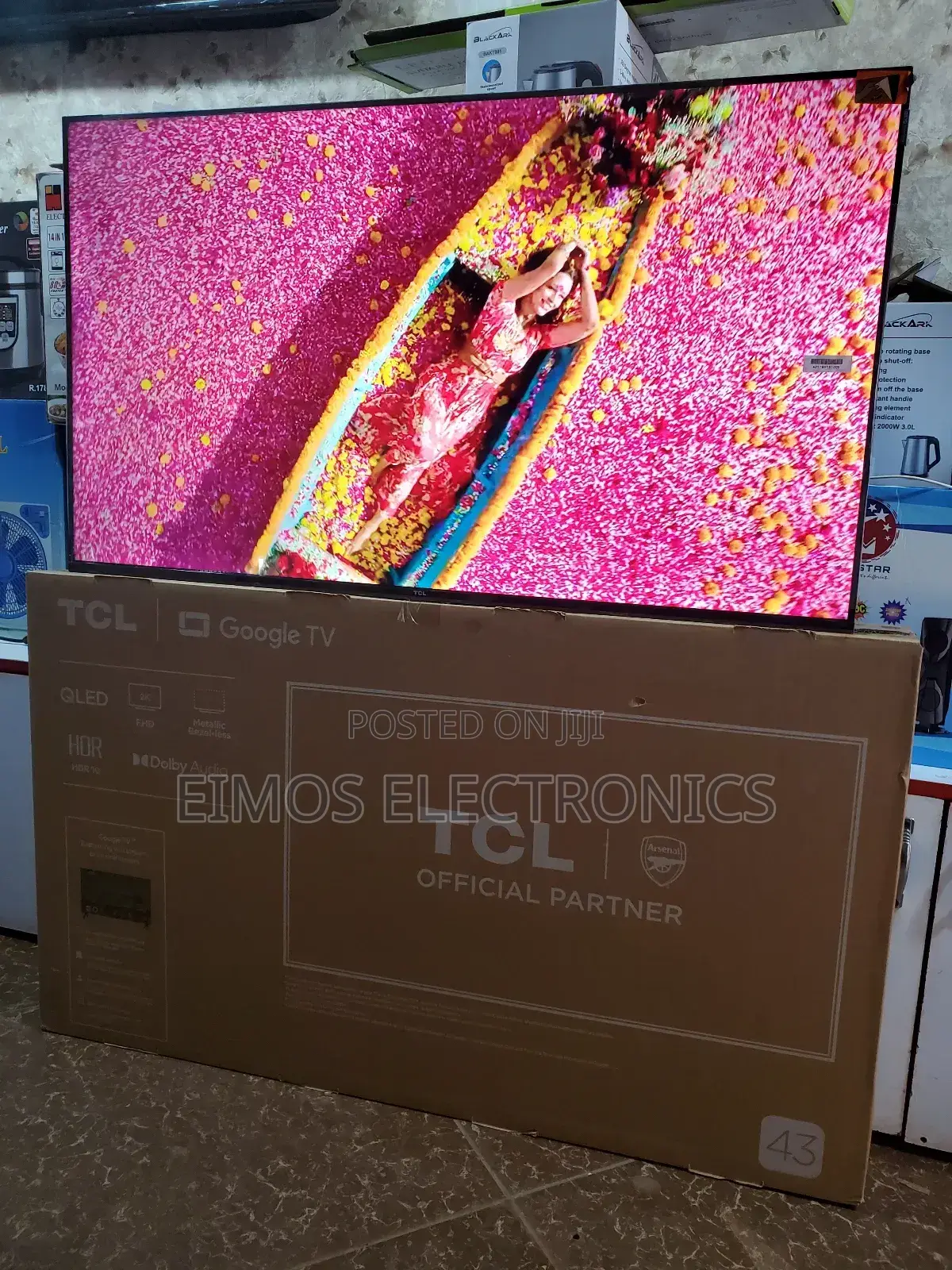 New 43 Inch TCL Smart Tv Hd Display