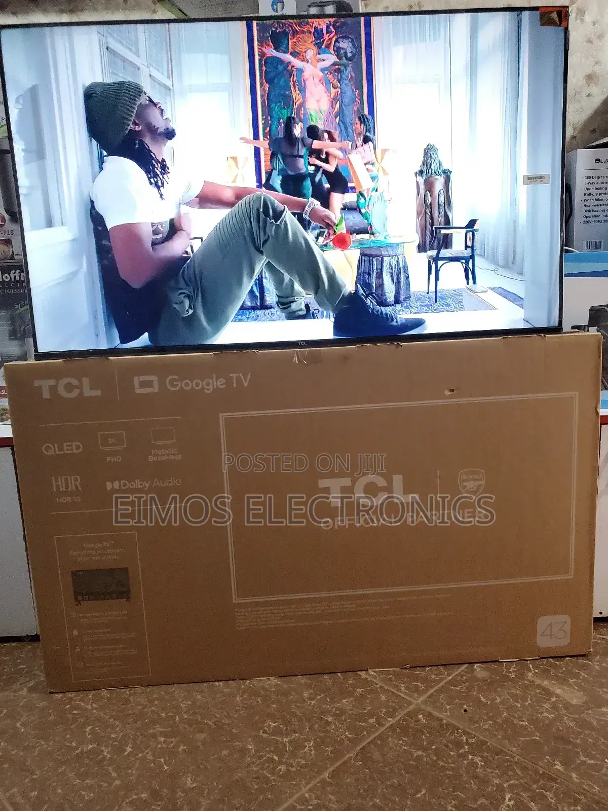 43" TCL Smart Qled Sealed