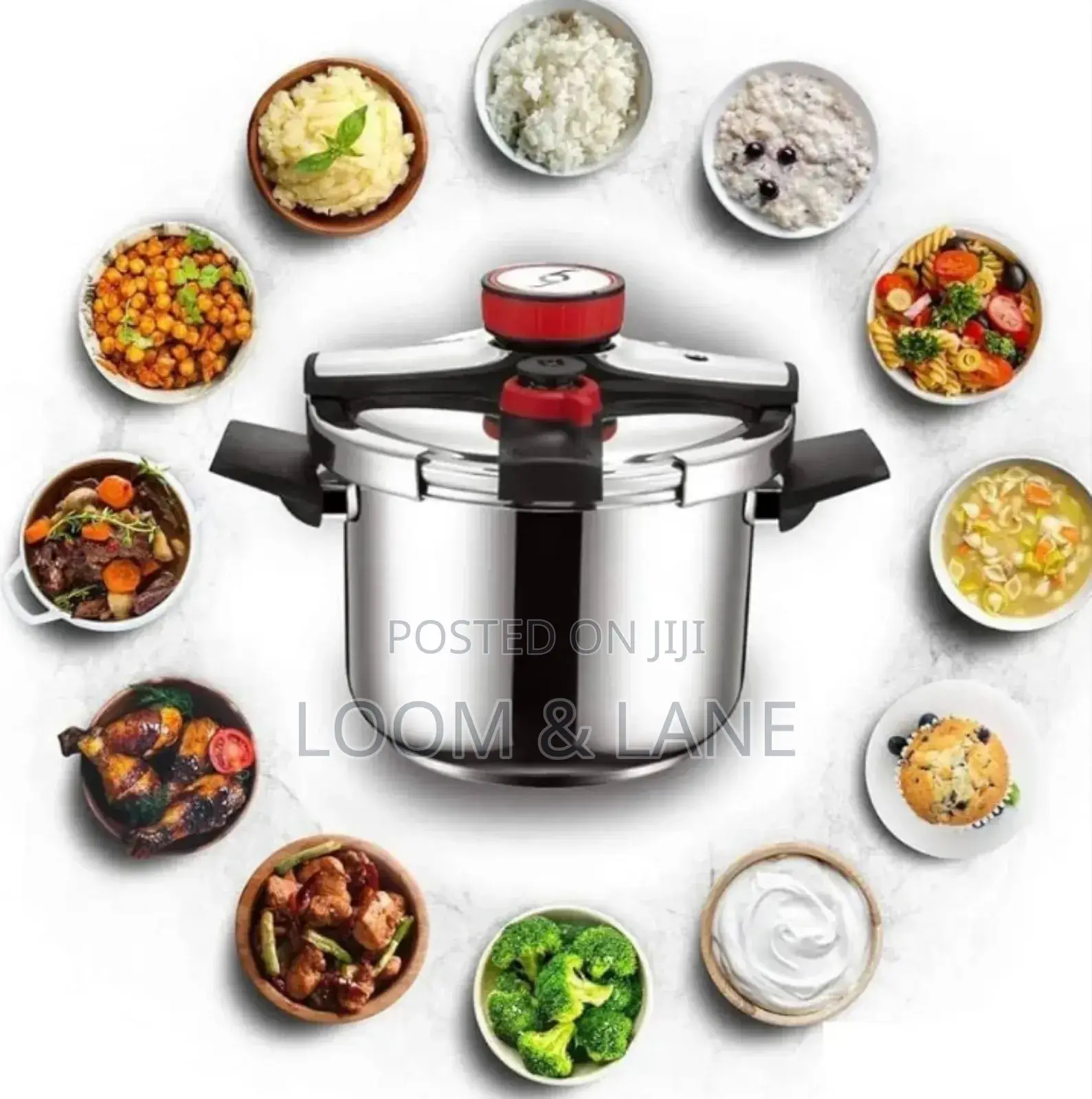 Deniphi 8l Stainless Steel Pressure Cooker