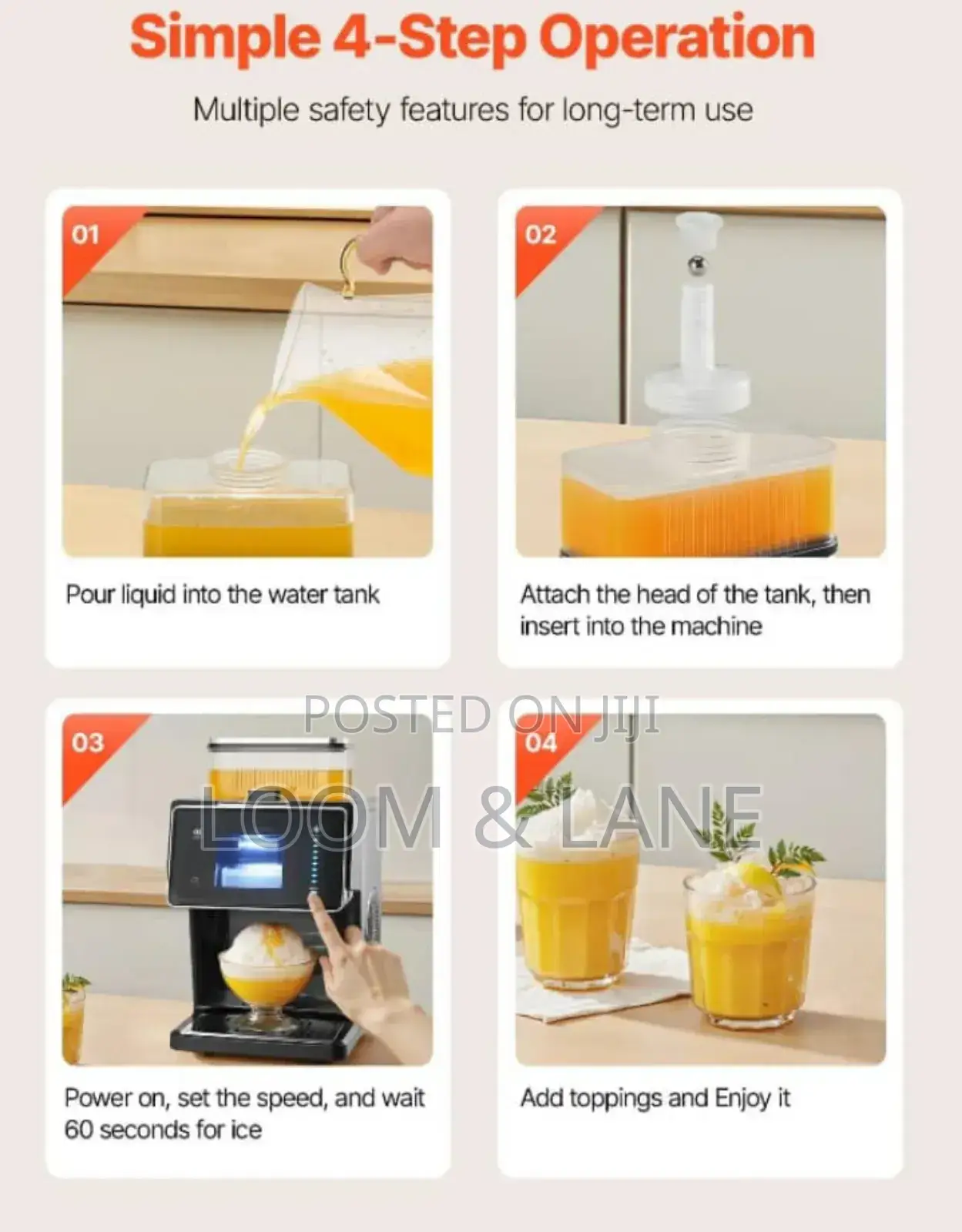 Hoffmans Snowflake Ice Machine