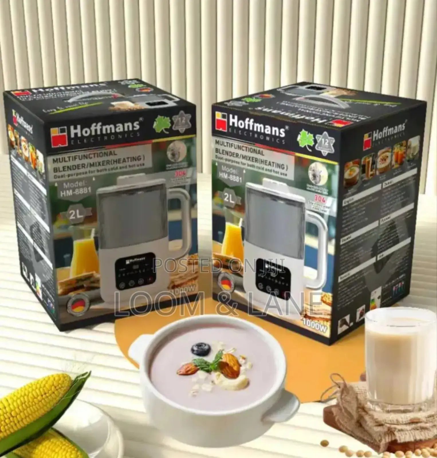 Hoffmans Hm-8881 Multifunctional Blender/Mixer (Heating)