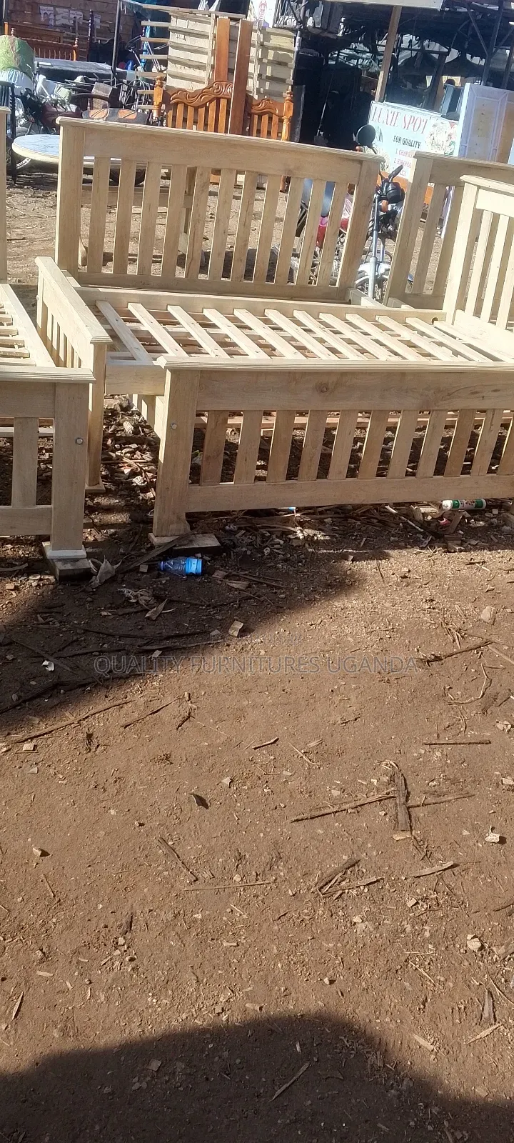 5 by 6 Wooden Musambya Bed