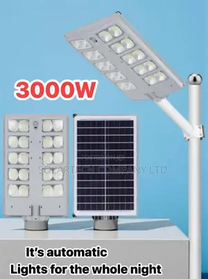 3000w All Top Solar Street Light - Super Bright Led Outdoor