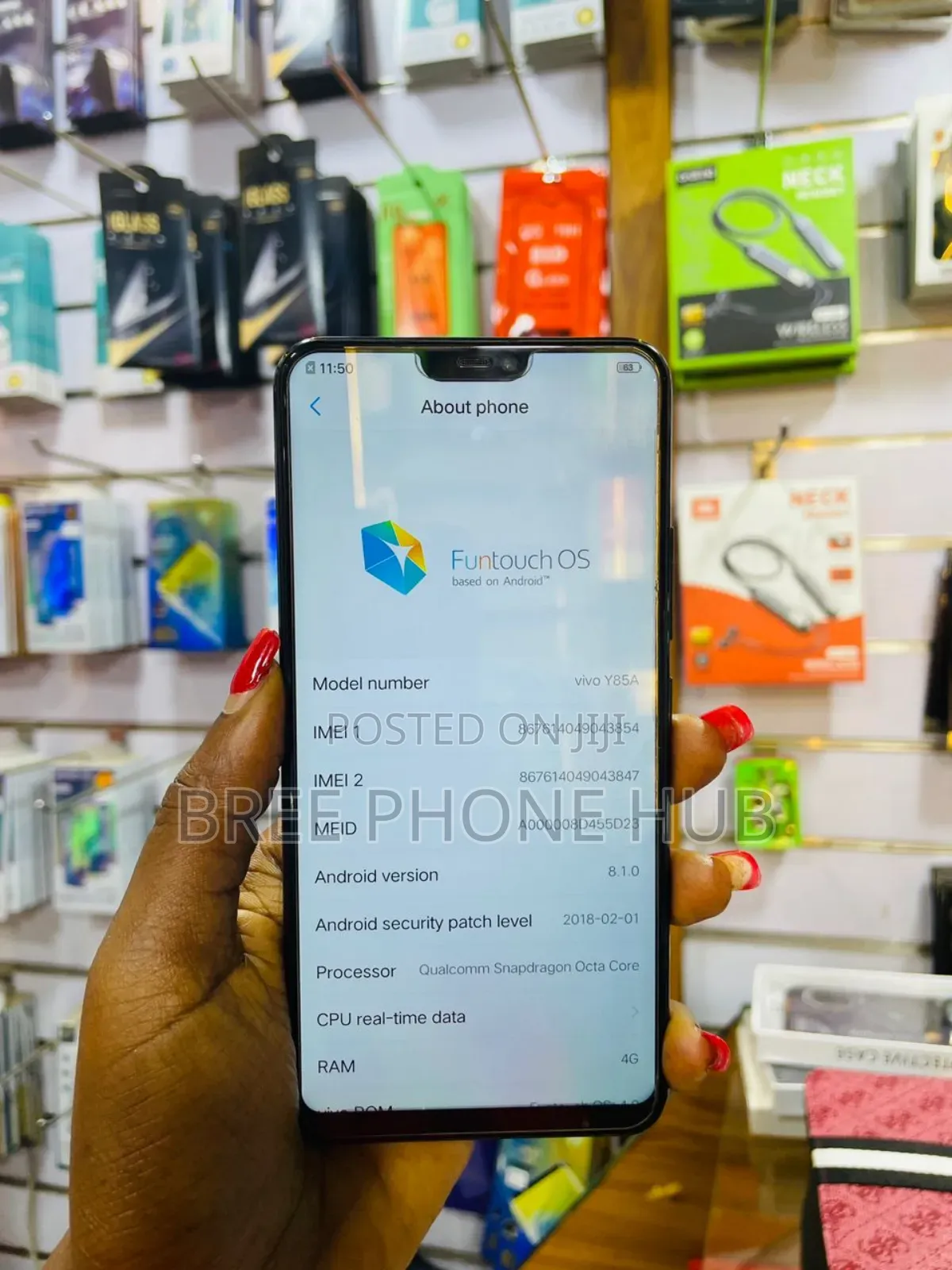 Vivo Y85 64 GB Black