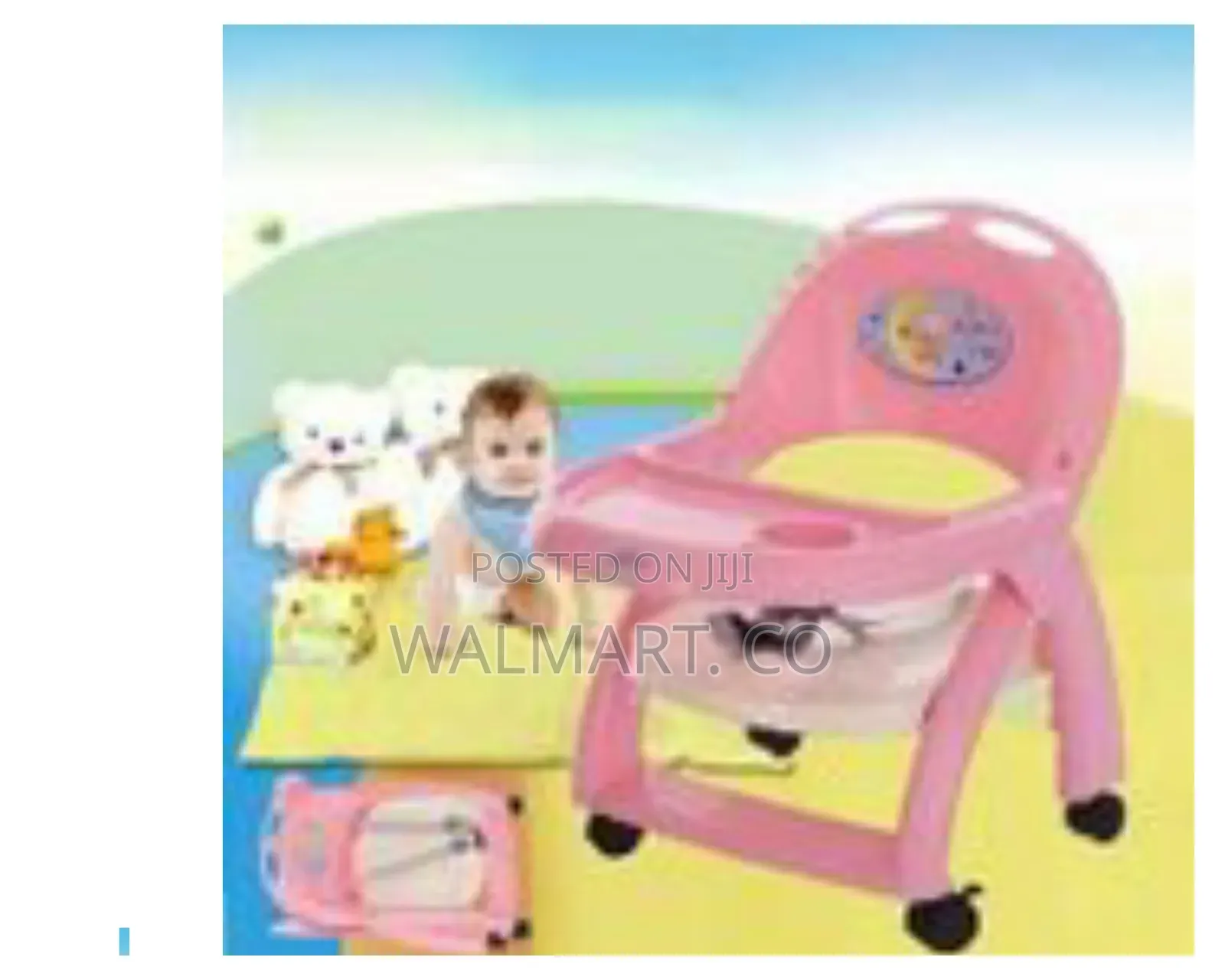 Baby Kids Foldable Seat Dining Chair and Table