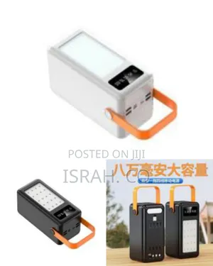 Multi-Function Portable Power Bank With Led Lamp