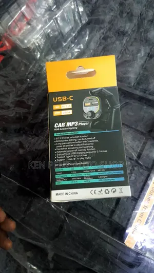Car Bluetooth Fm Transmitter and Charger With C Charger Port
