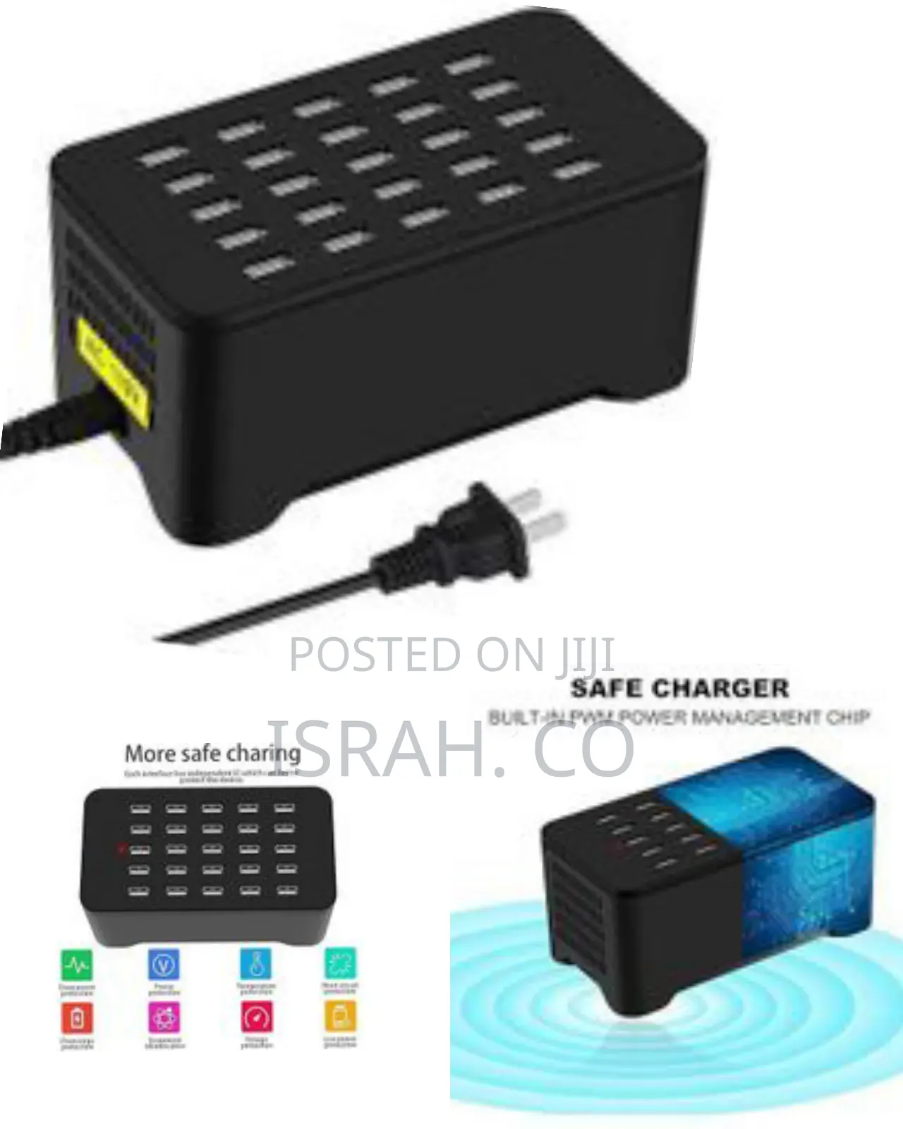 30 Ports Multiport Usb Charging Station