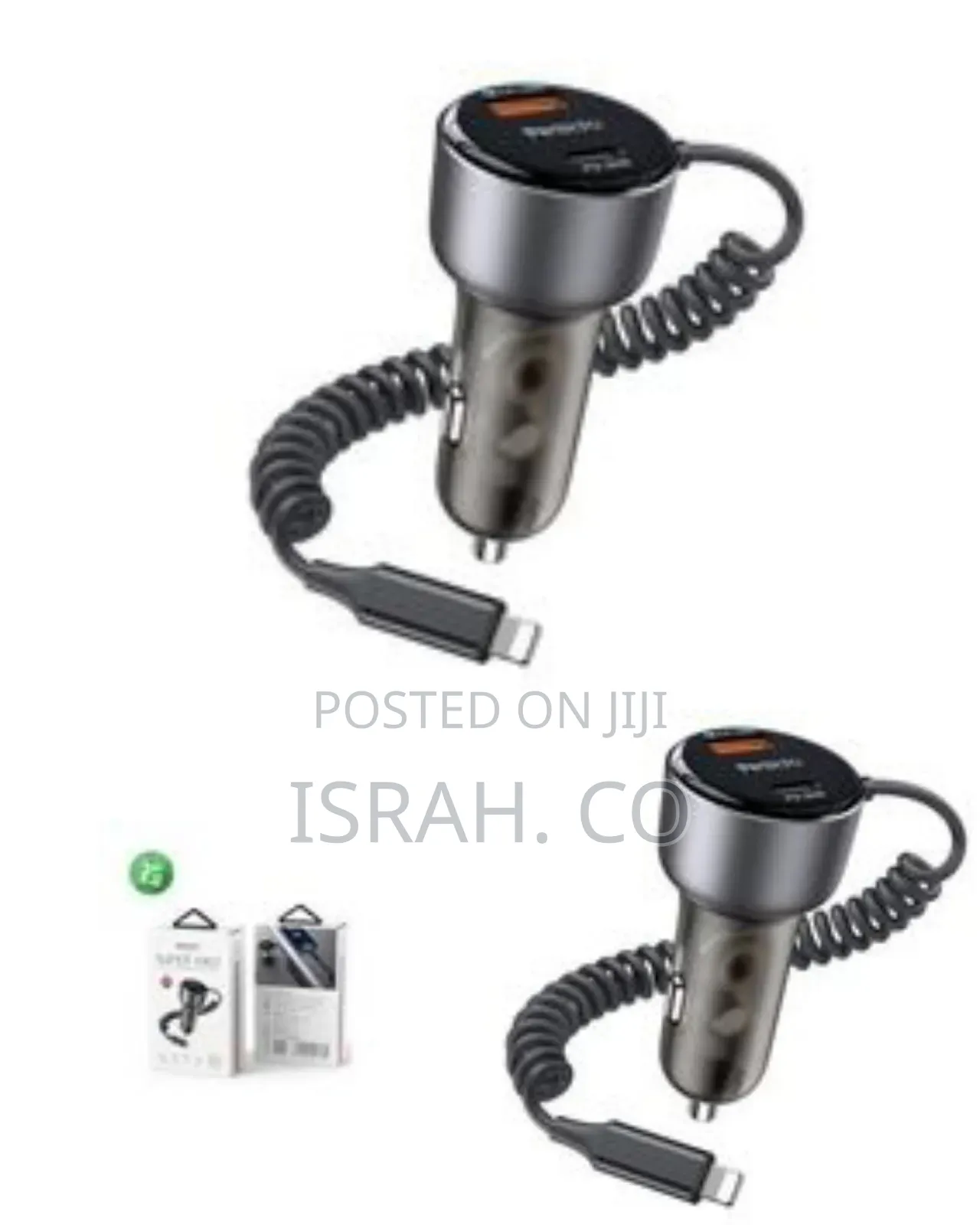 Yesido Y57 50w Cell Phone Super Fast Car Charger -