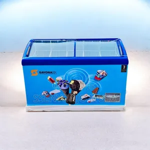 Sayona 410l Chest Freezer - Double Transparent Doors for Ice