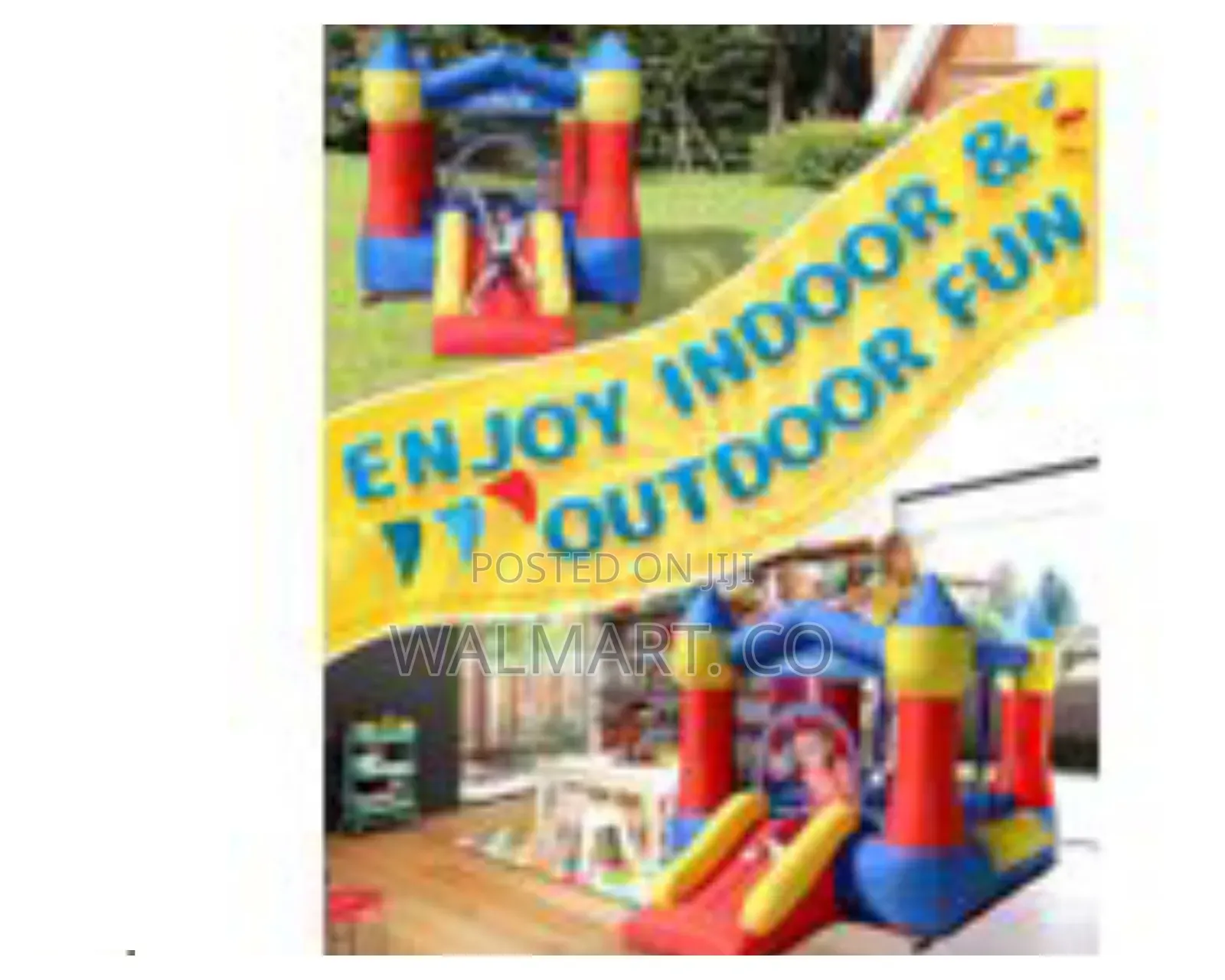 Outdoor Indoor Kids Inflatable Bounce House With Slides