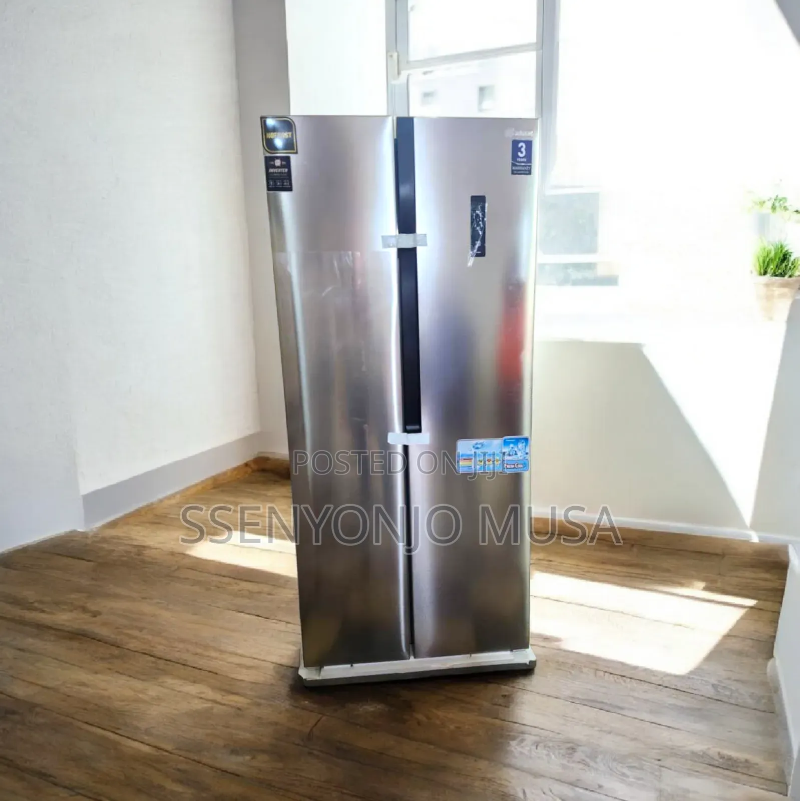 Sayona 518l Double Door Side by Side Refrigerator-Frost Free