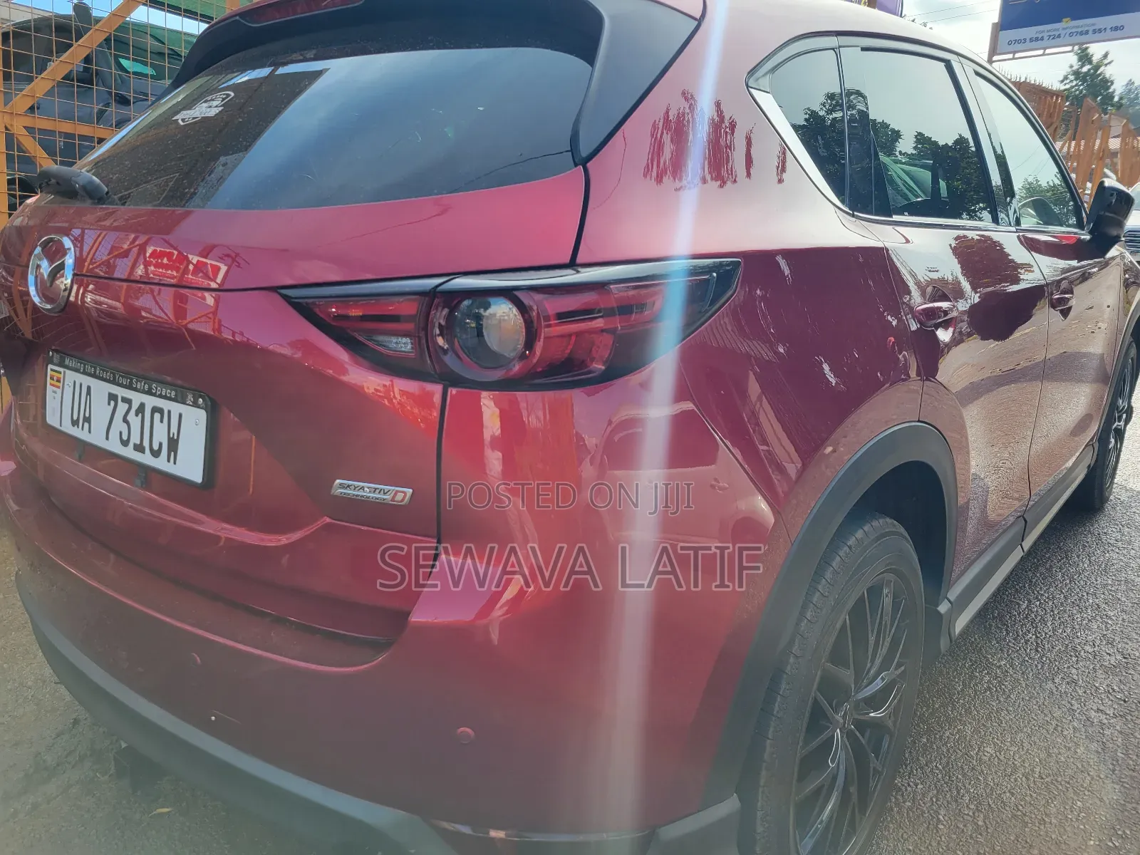 Mazda CX-5 2.2 Diesel FWD 2018 Maroon