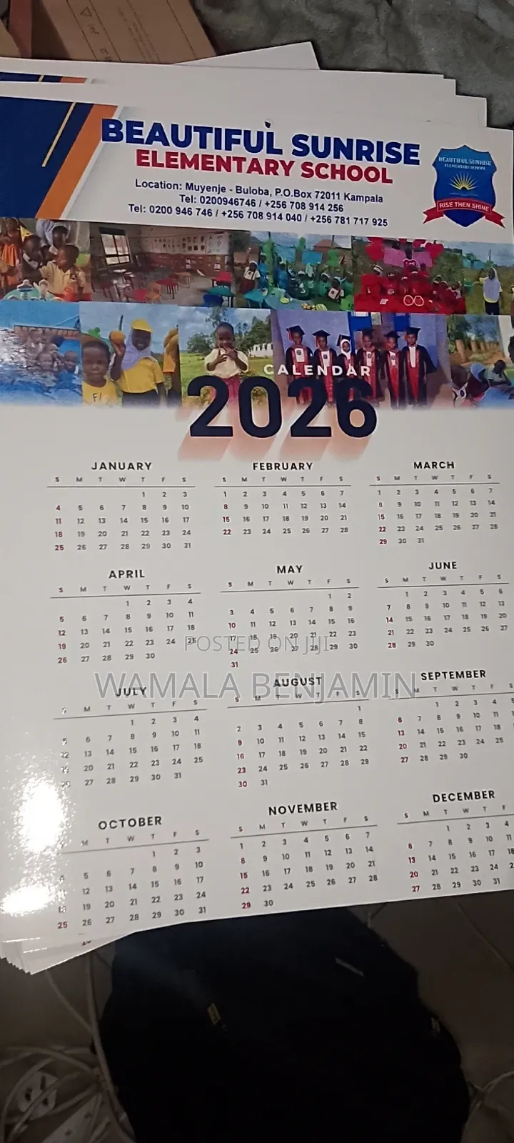 A3 Calendar Printing