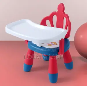 Portable, Low Baby Feeding Chair With a Detachable Tray