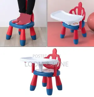 Portable, Low Baby Feeding Chair With a Detachable Tray