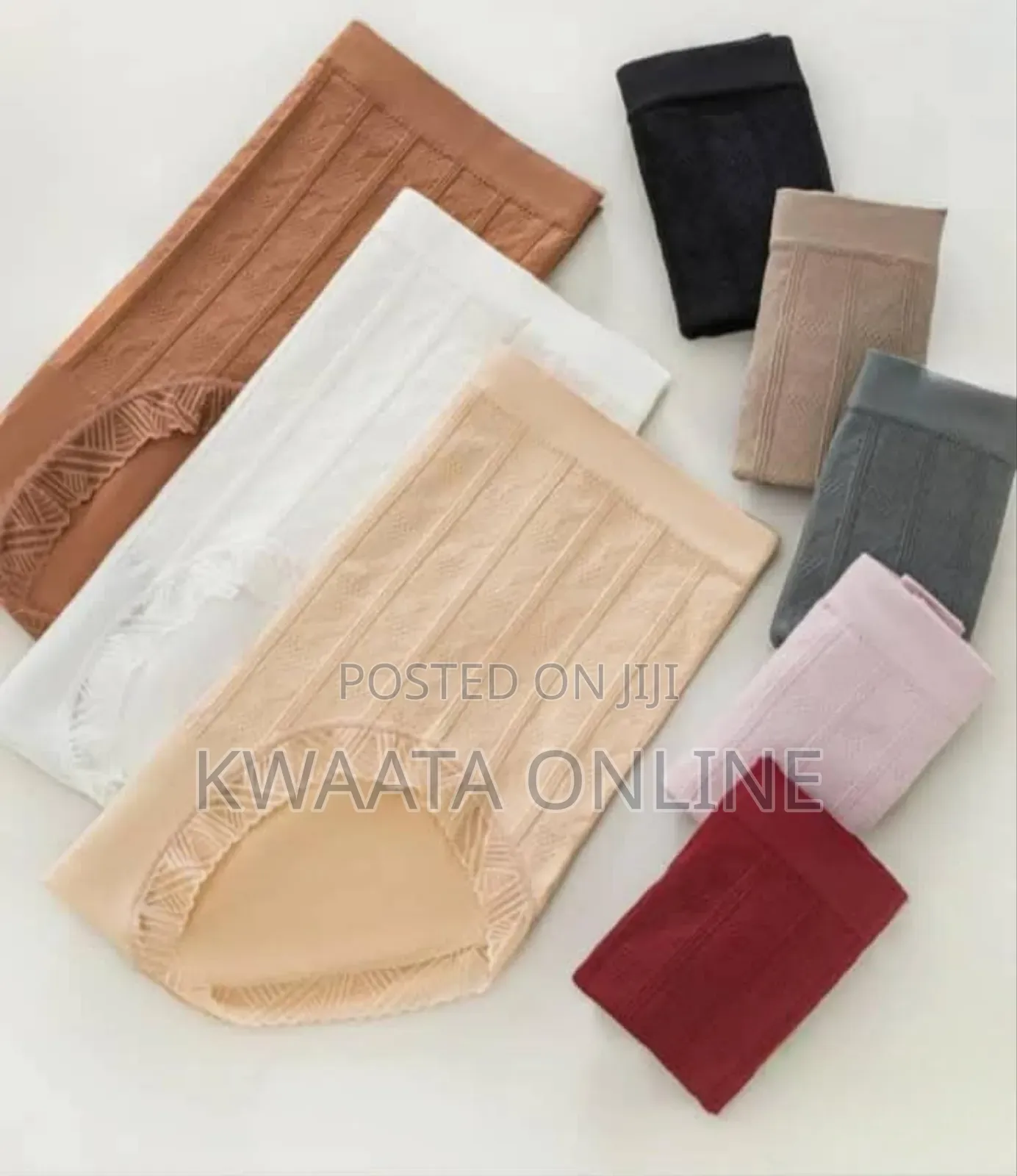 12 Pieces Women High Waist Tummy Control Shapewear Stretchy Underwear