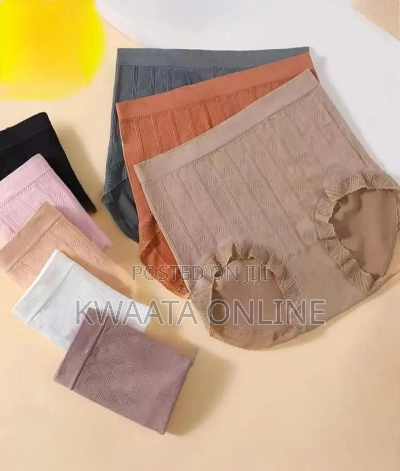 12 Pieces Women High Waist Tummy Control Shapewear Stretchy Underwear
