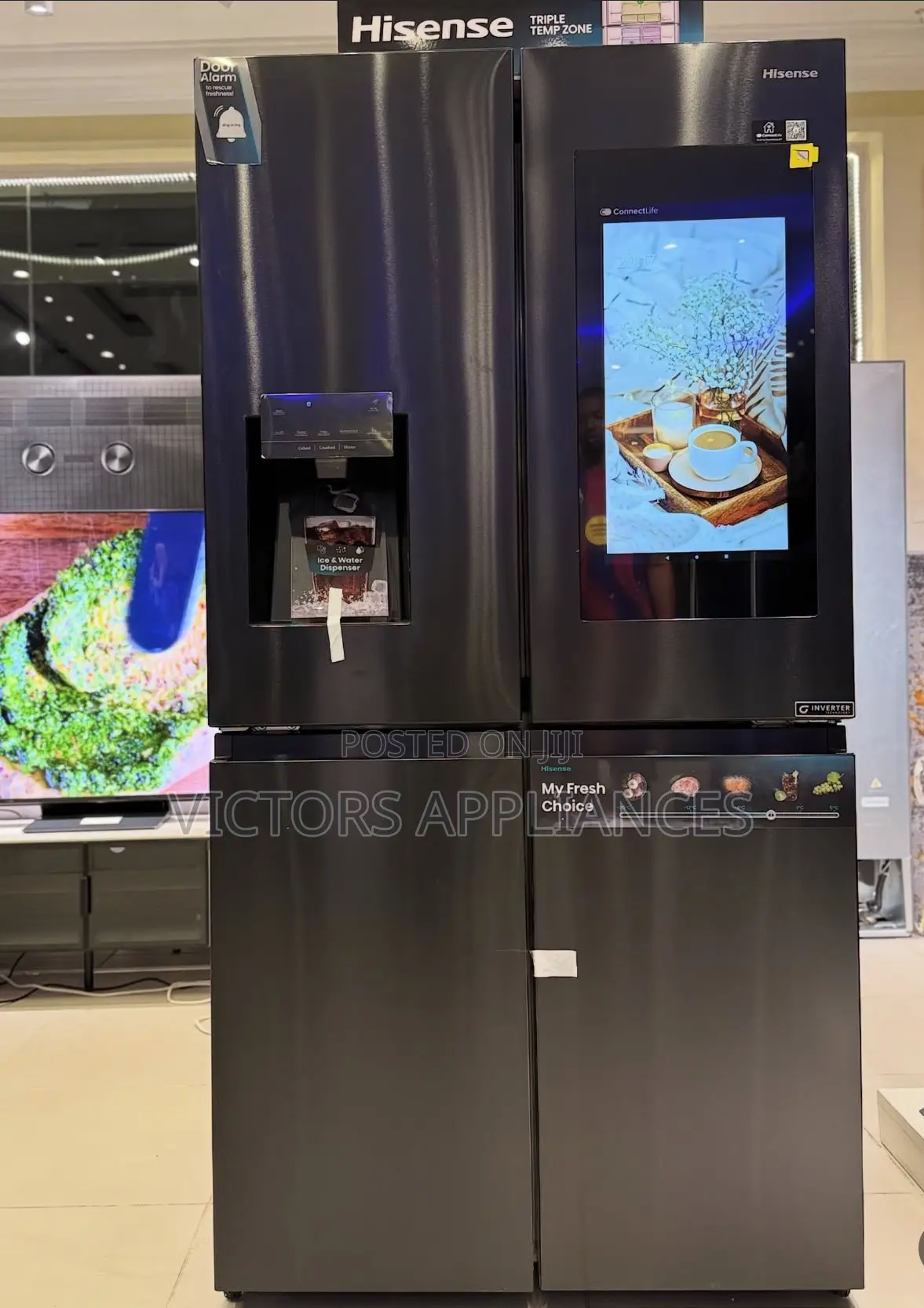 680l Hisense 4 Doors Smart Fridge