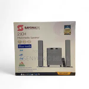 Sayona SHT-1253bt 2.1ch Home Theater Speaker System-160w-Bt-