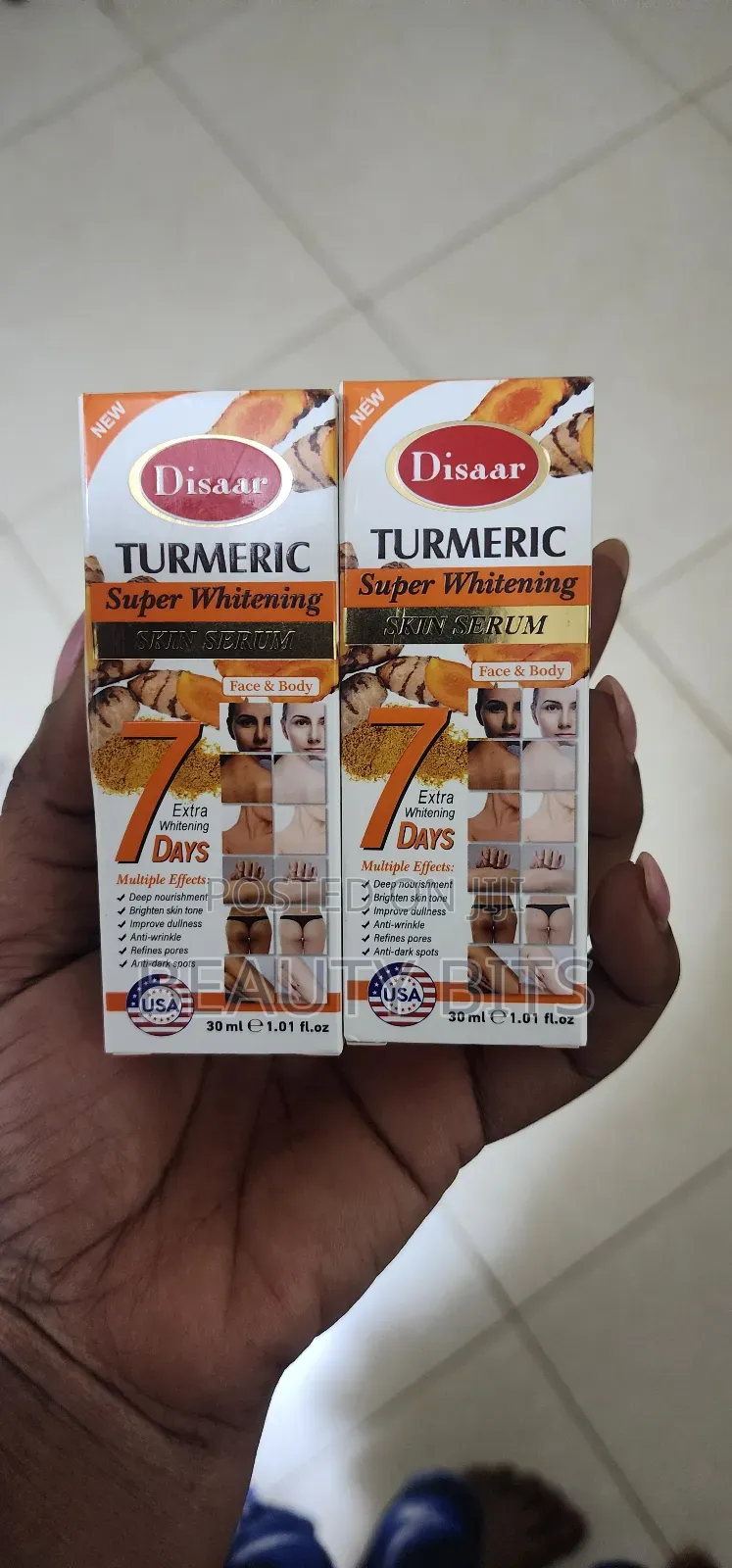 Tumeric Super Whitening Serum