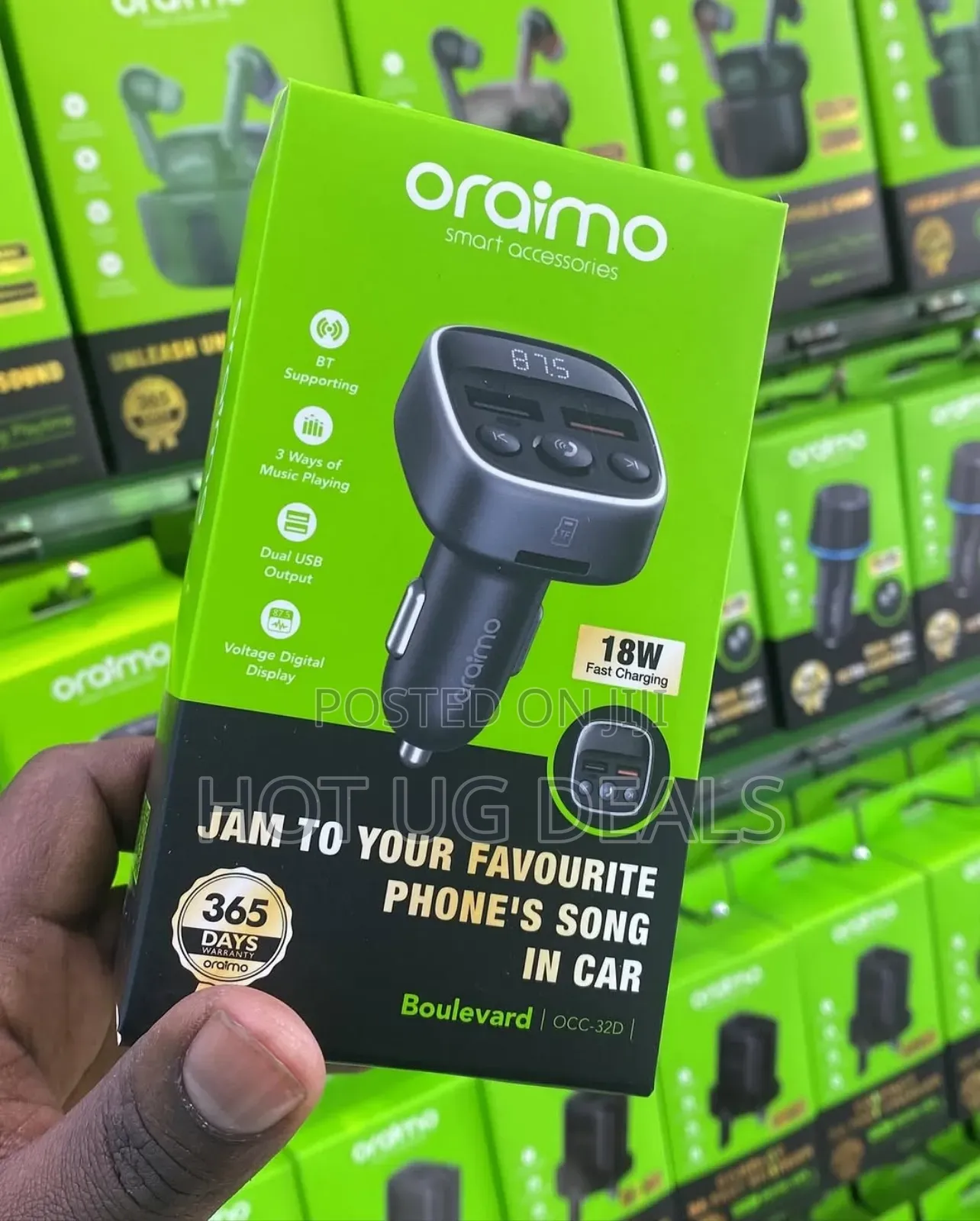 Oraimo Boulevard 18w Car Charger