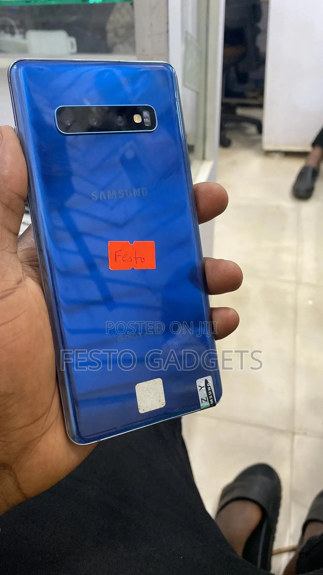 New Samsung Galaxy S10 Plus 128 GB Blue