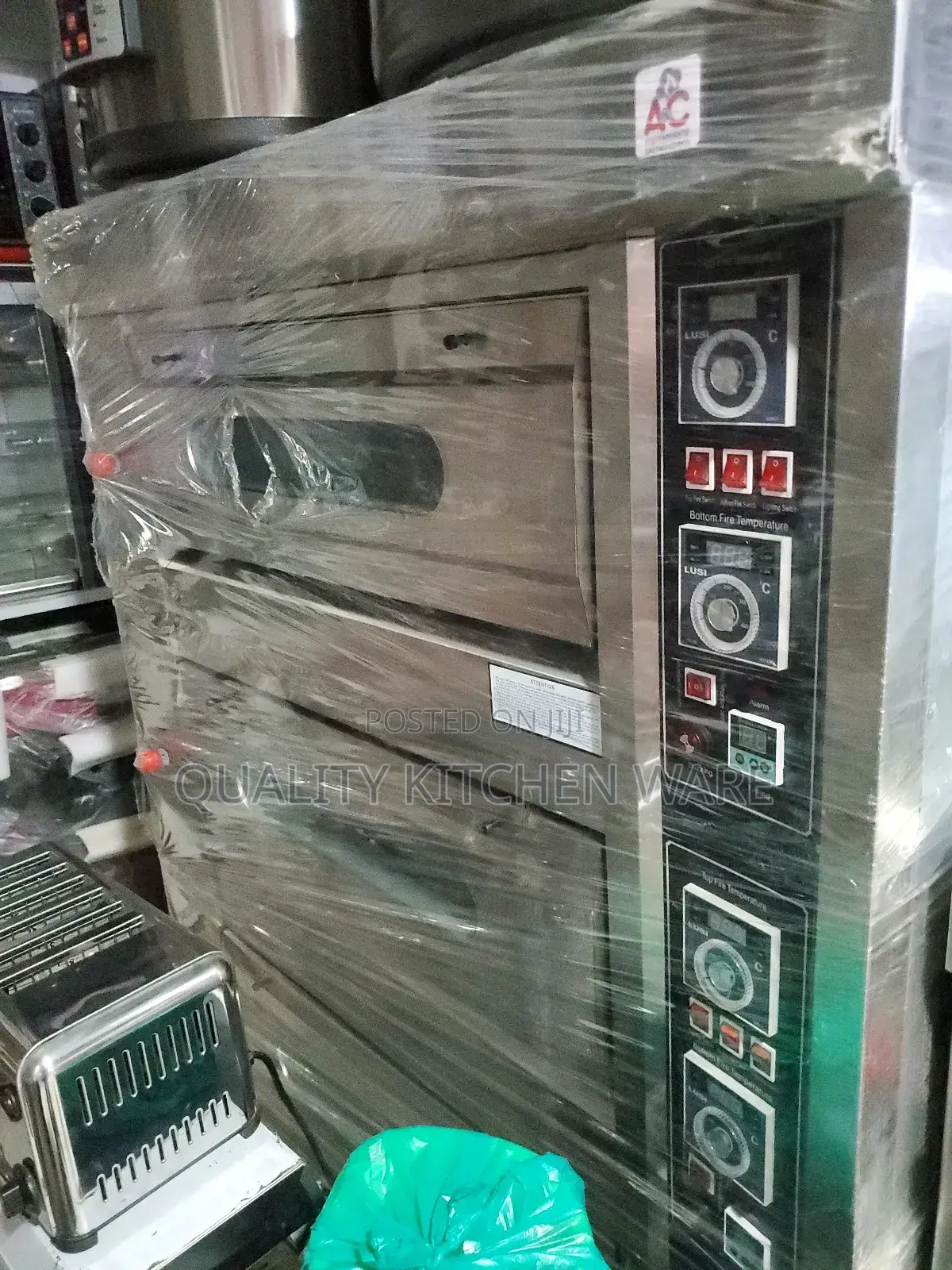Triple Gas Oven