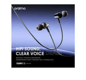 Oraimo Trumpet 3 Hifi Audio In-ear Headphones High-quality Sound