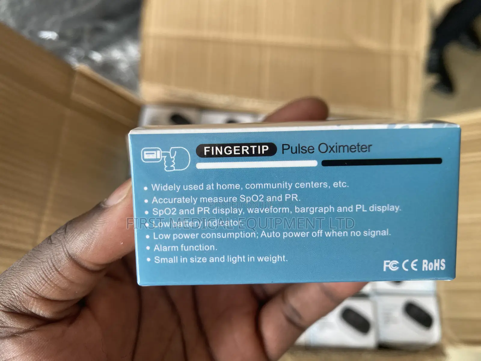 Adult High Quality Finger Tip Pulse Oximeter