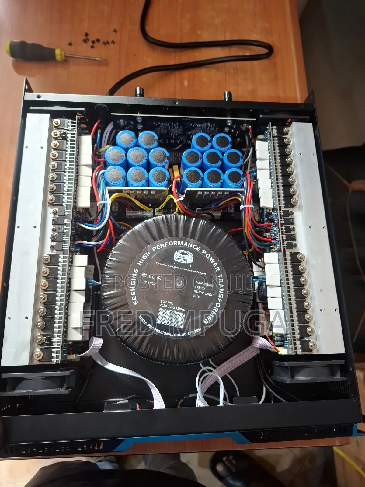 Four Channel Power Amplifier