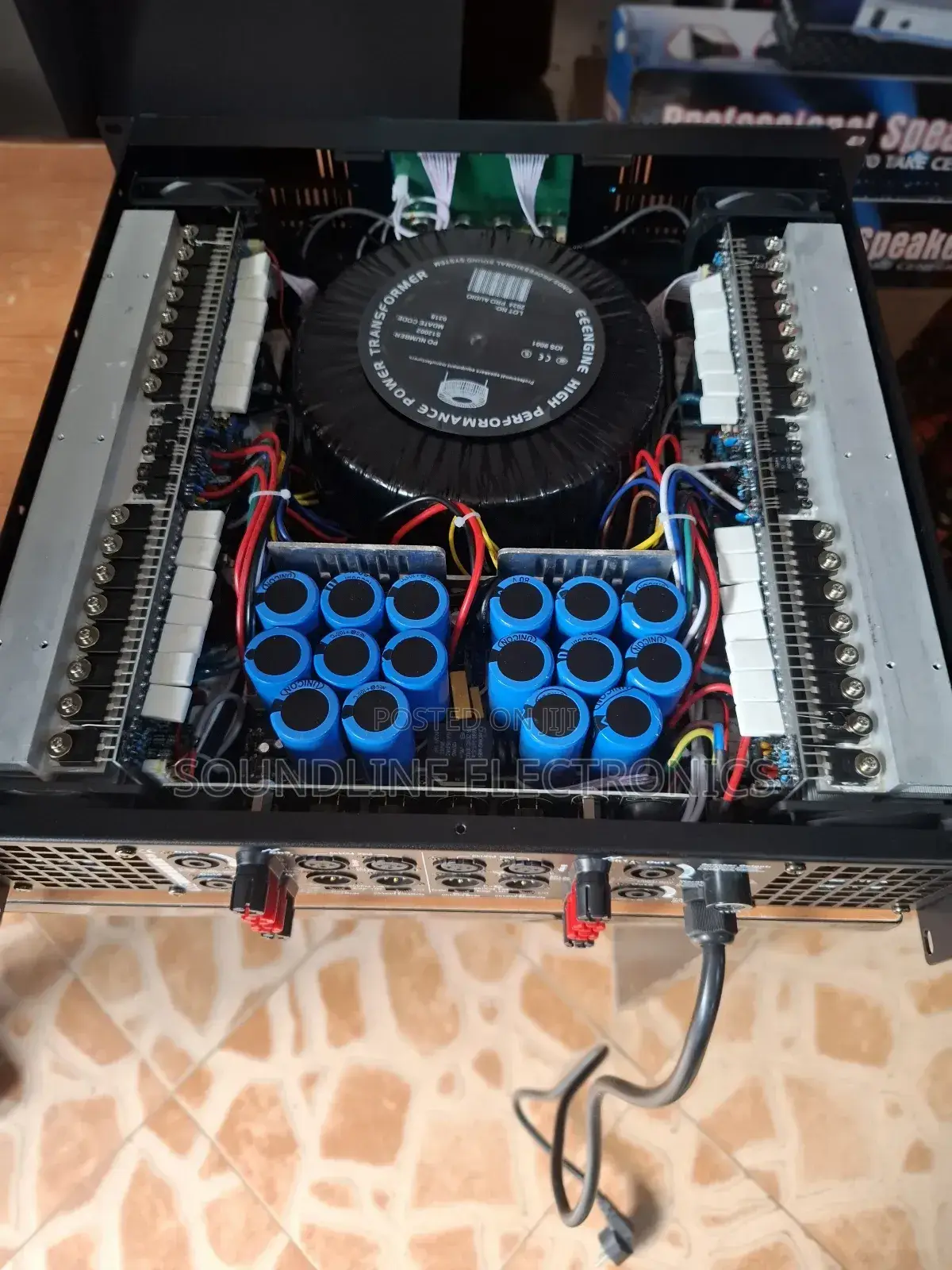 Four Channel Power Amplifier