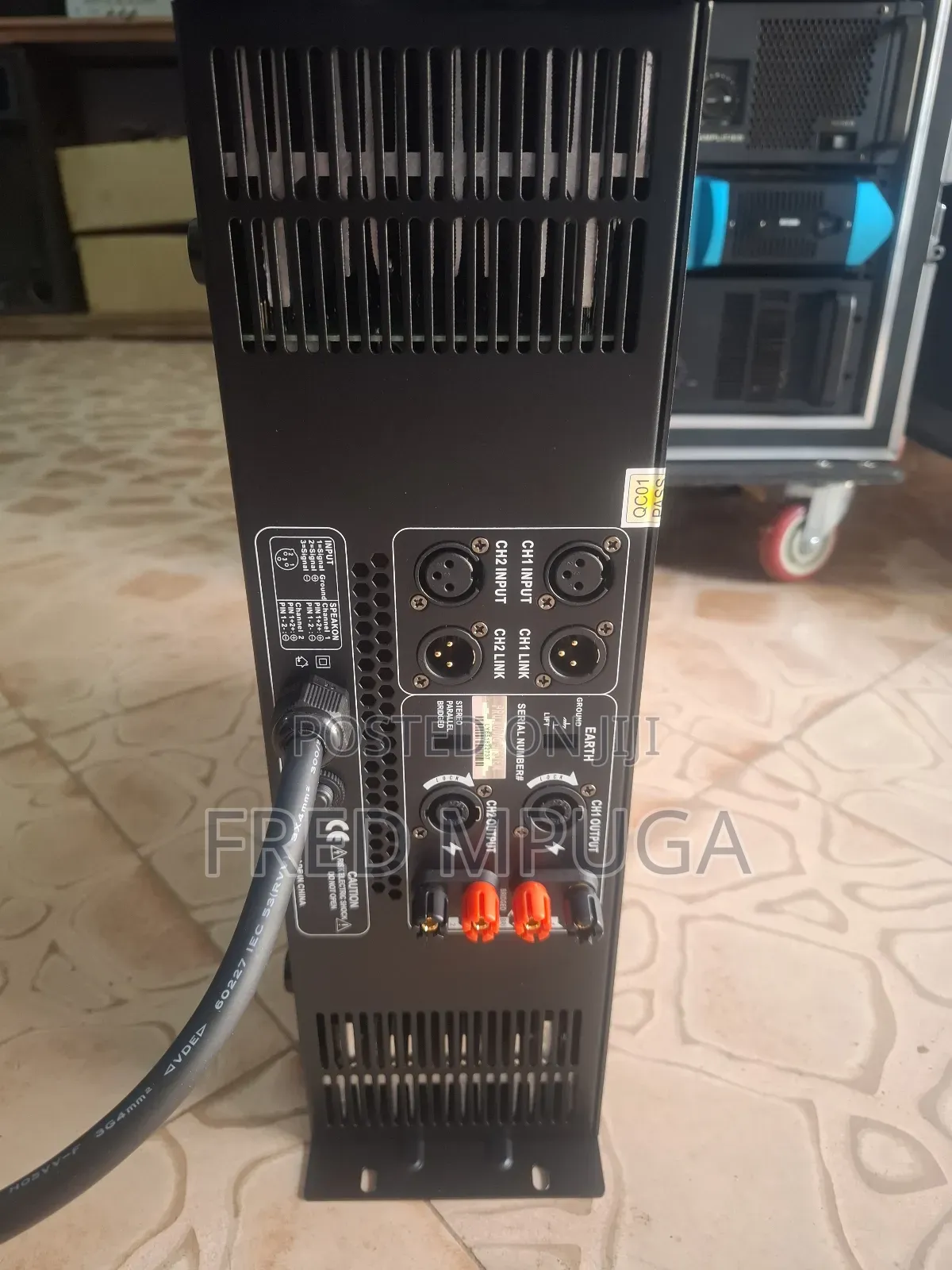 Four Channel Amplifier