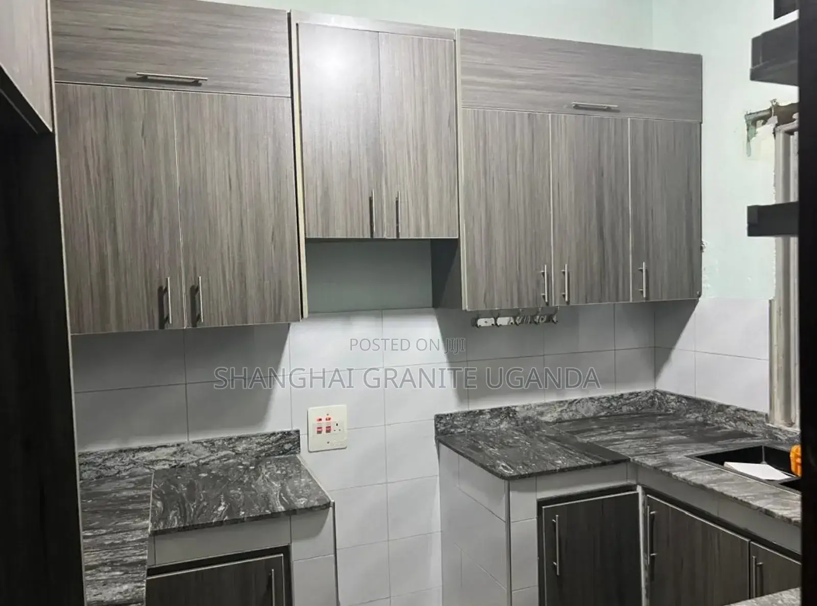 Mercury Grey Kitchen Worktop Finishing
