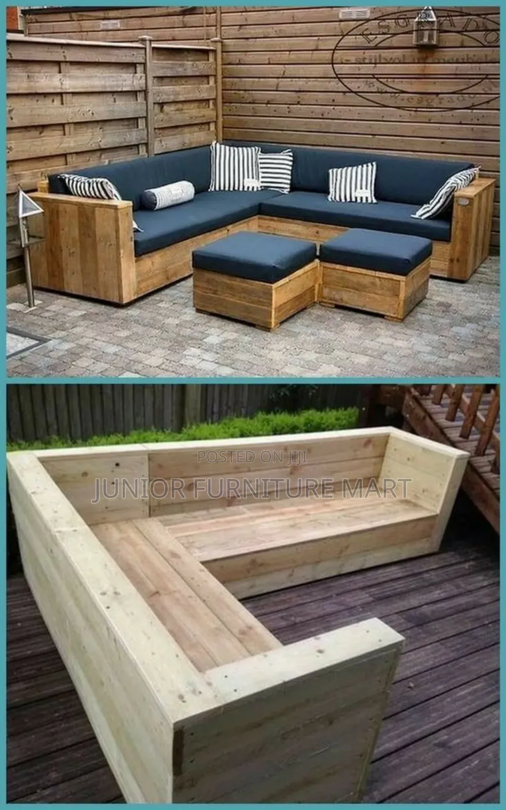 Mobile Pallette Sofas