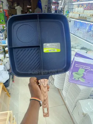 Non-Stick, Partitioned Frying Pan