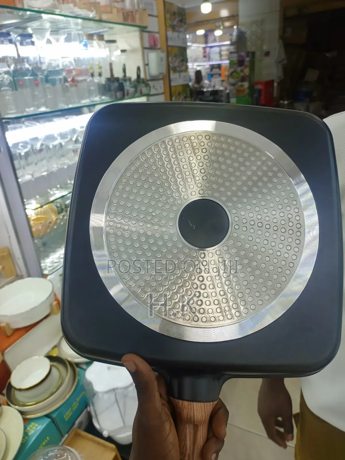 Non-Stick, Partitioned Frying Pan