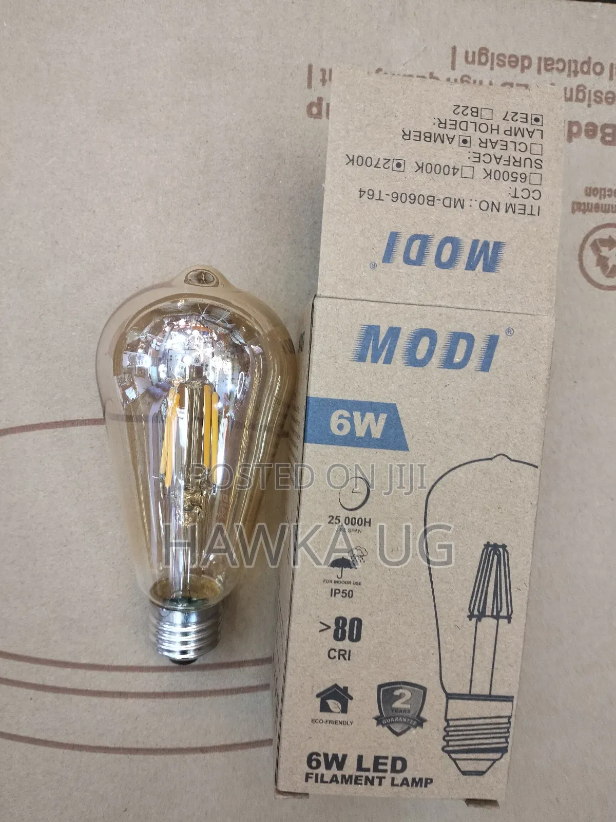 6w Modi Filament Bulb