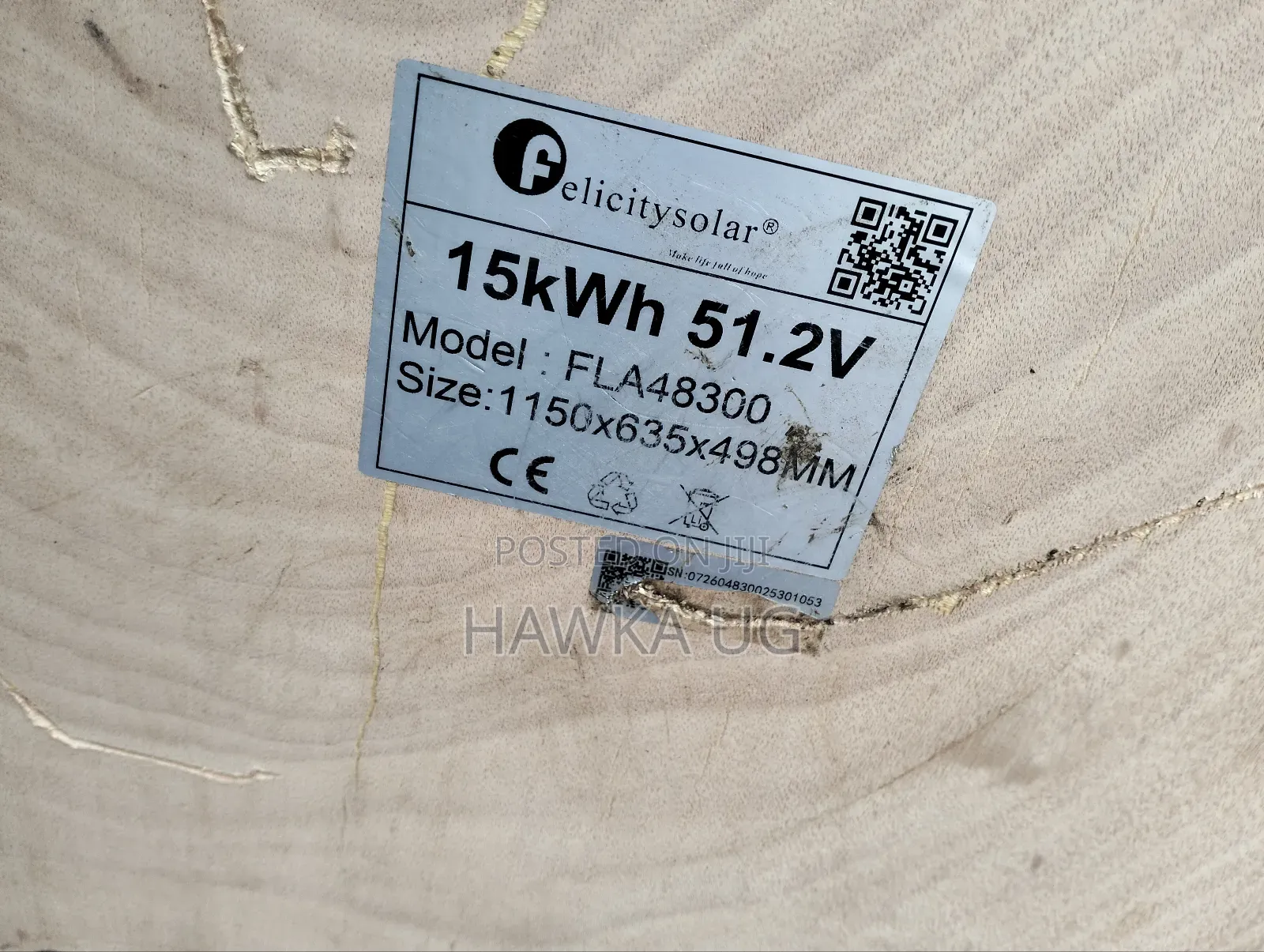 15kw Felicity Lithium Battery