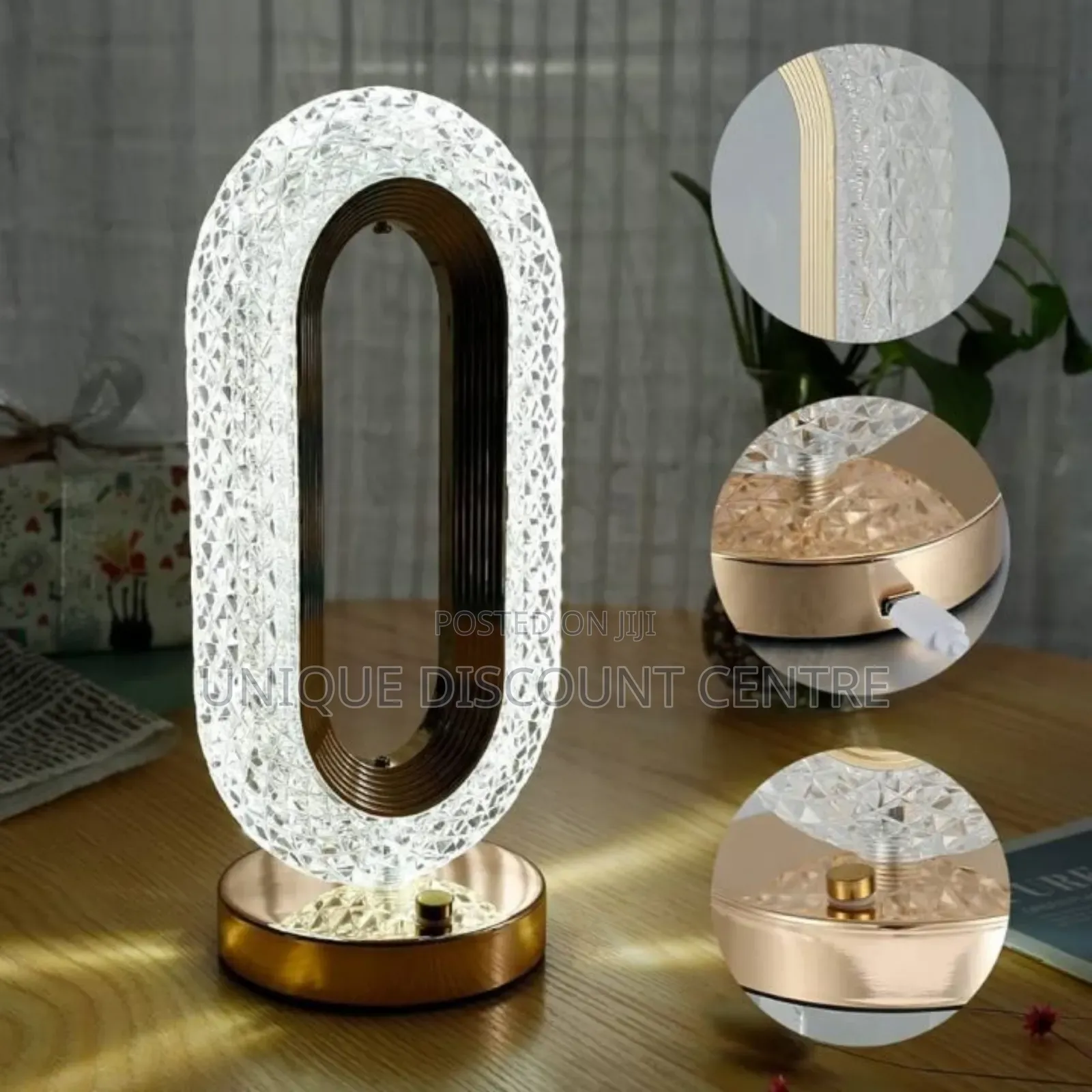 Diamond Rechargeable Touch Lamp