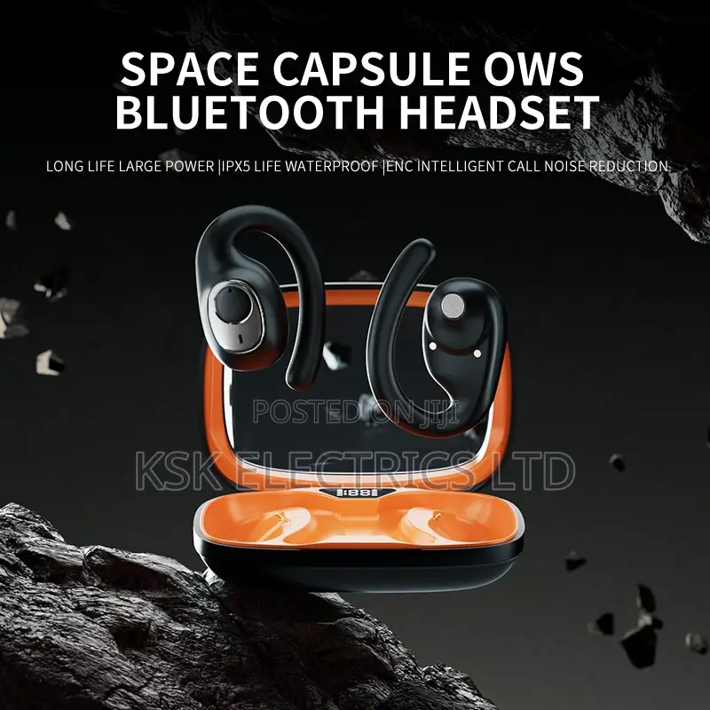 Transparent Space Capsule Earphones