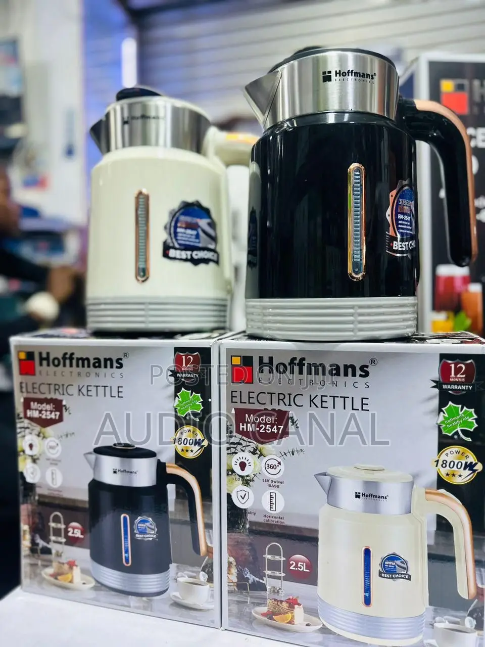 Hoffmans Milk Kettle