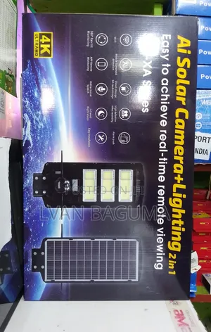 2-in-1 Solar Floodlight Surveillance Camera