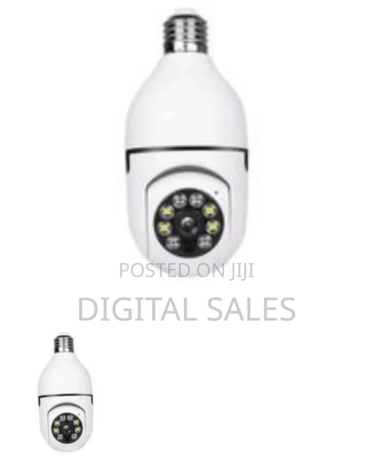 Smart Wi-fi Light Bulb Security Camera (Ptz)