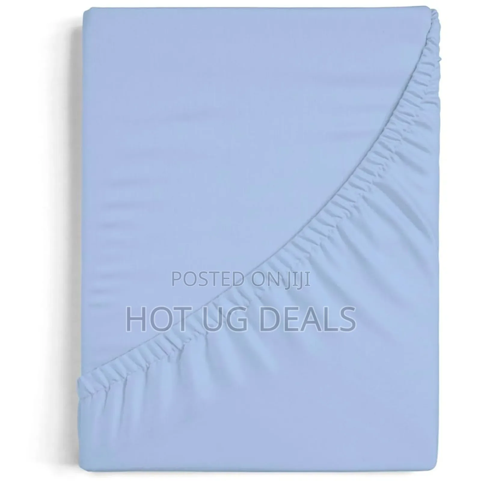 5x6 4pcs Fitted Bedsheet With 2 Pillowcases - Blue